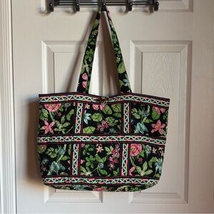 VERA BRADLEY Botanica Tic Tac Tote